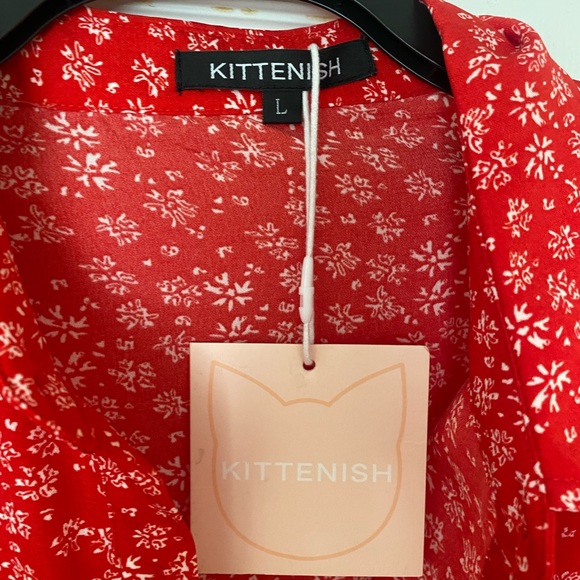 COPY - Red Kittenish Jumpsuit - Picture 4 of 6